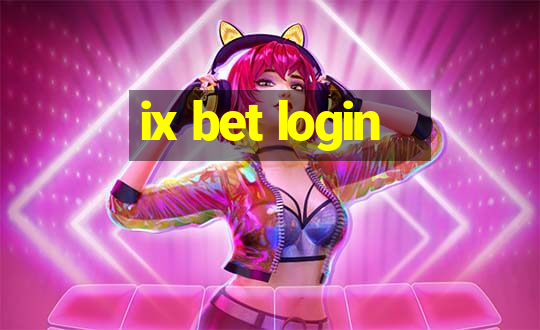 ix bet login