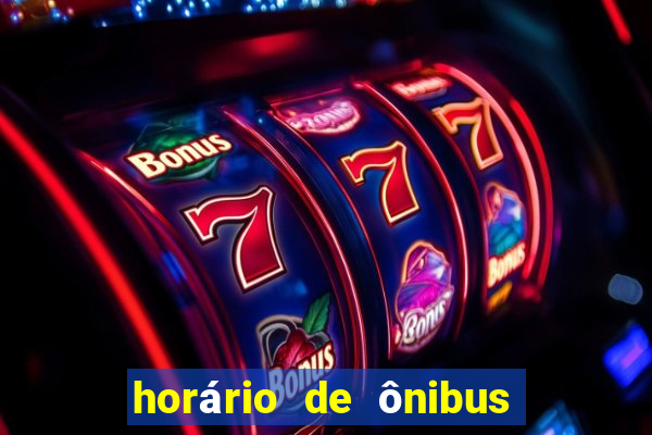 horário de ônibus junção cassino