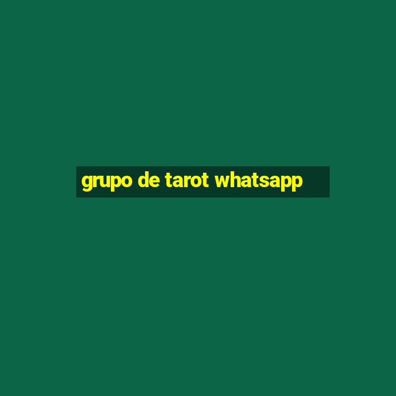 grupo de tarot whatsapp