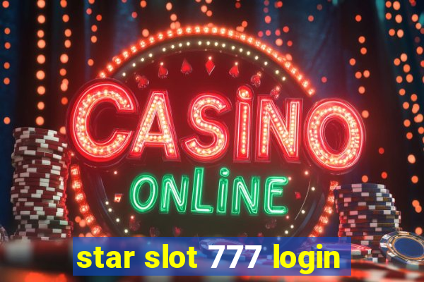 star slot 777 login