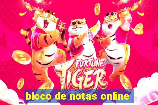 bloco de notas online