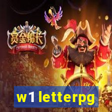 w1 letterpg