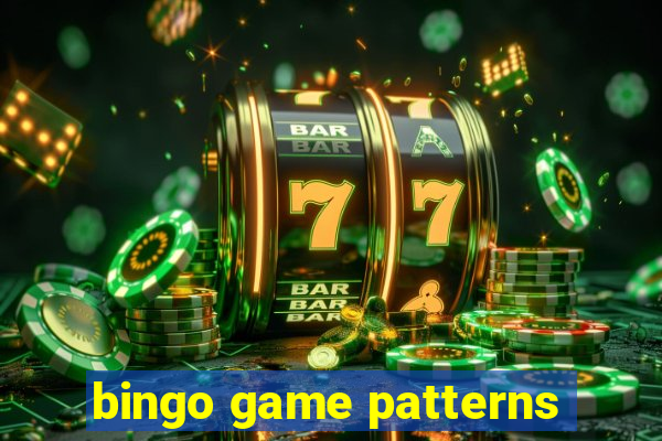 bingo game patterns