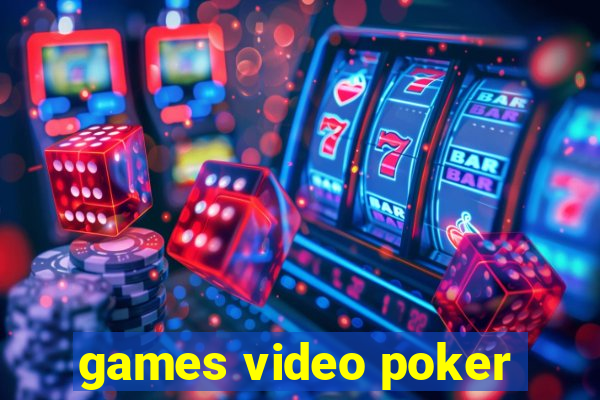 games video poker