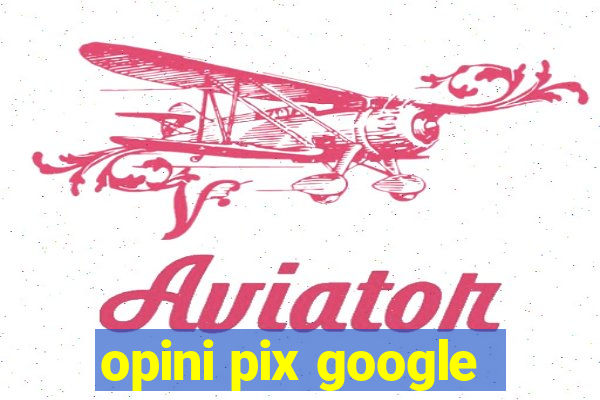 opini pix google