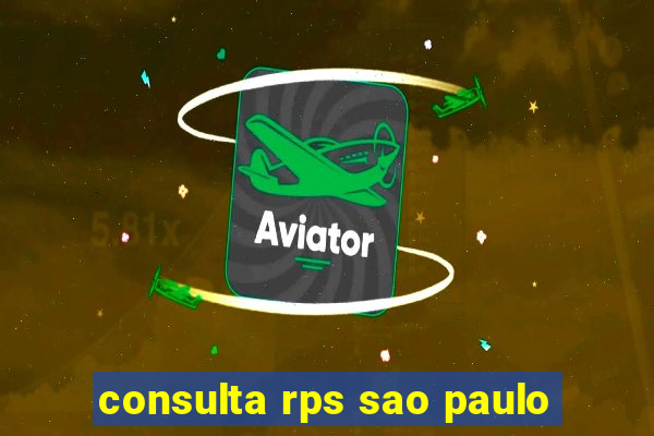 consulta rps sao paulo