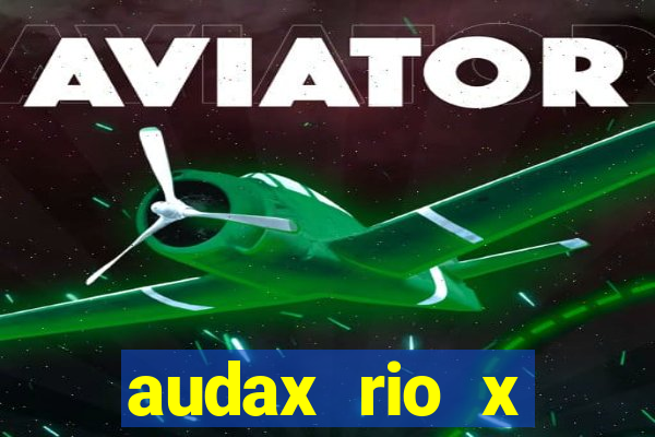 audax rio x fluminense palpite