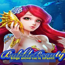 bingo aniversario infantil