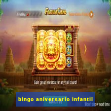 bingo aniversario infantil