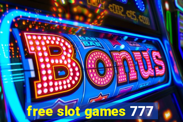 free slot games 777