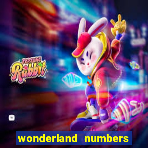 wonderland numbers wiki fandom