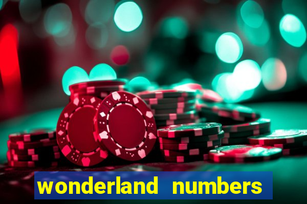 wonderland numbers wiki fandom