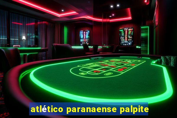 atlético paranaense palpite