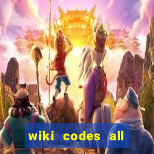 wiki codes all star tower defense