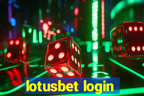 lotusbet login