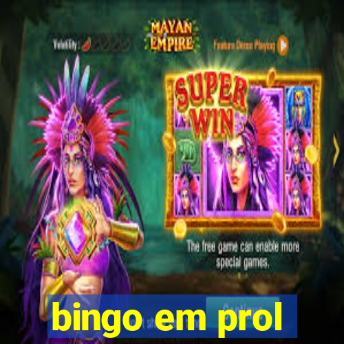 bingo em prol