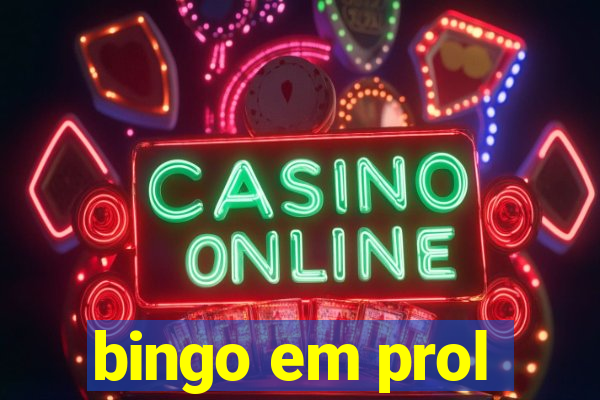 bingo em prol