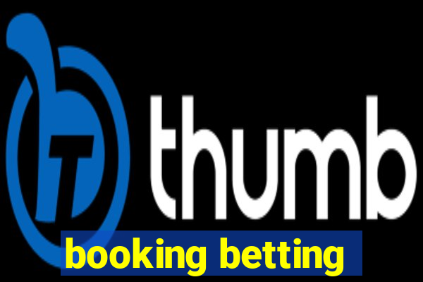 booking betting