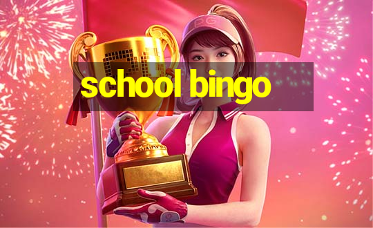 school bingo