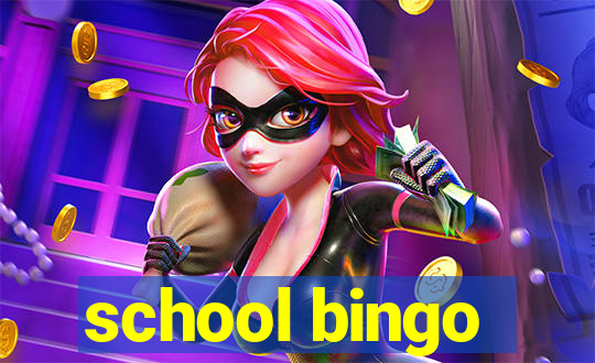 school bingo