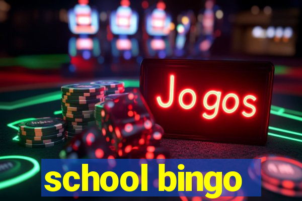 school bingo