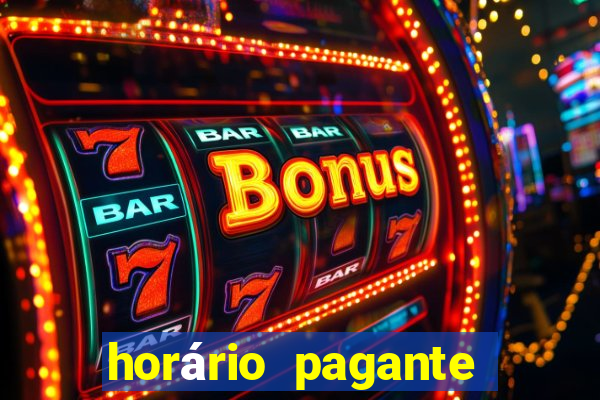 horário pagante fortune tiger