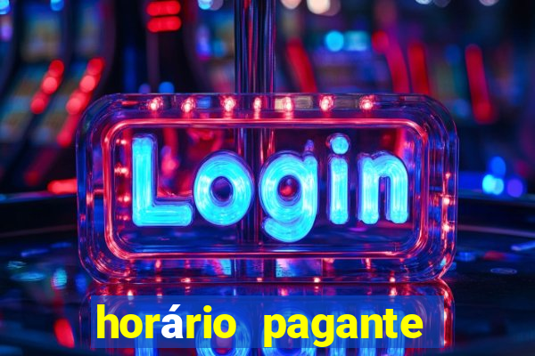 horário pagante fortune tiger