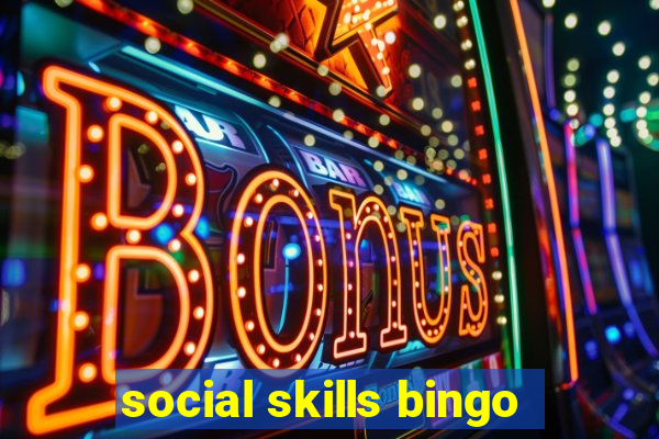 social skills bingo