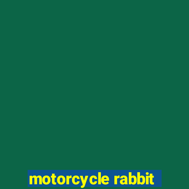 motorcycle rabbit