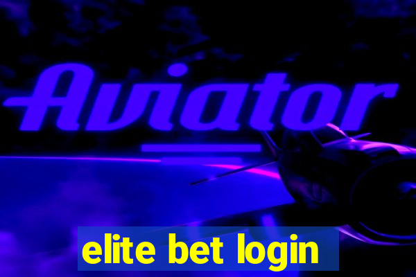 elite bet login