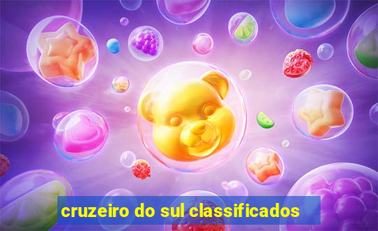 cruzeiro do sul classificados