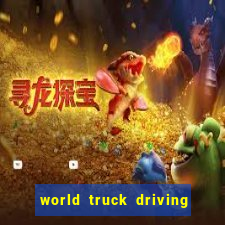 world truck driving simulator dinheiro infinito