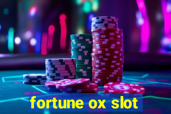 fortune ox slot