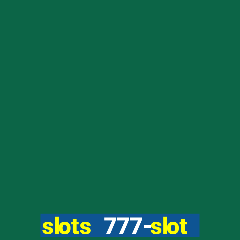 slots 777-slot machine games