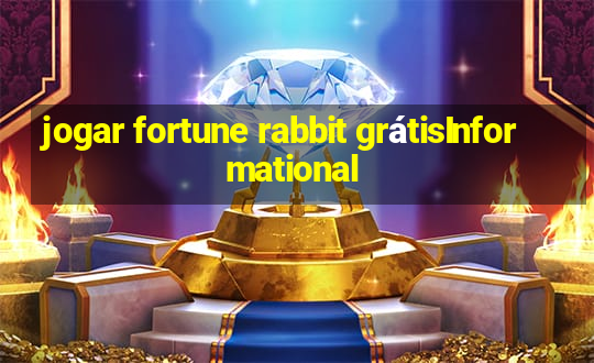 jogar fortune rabbit grátisInformational