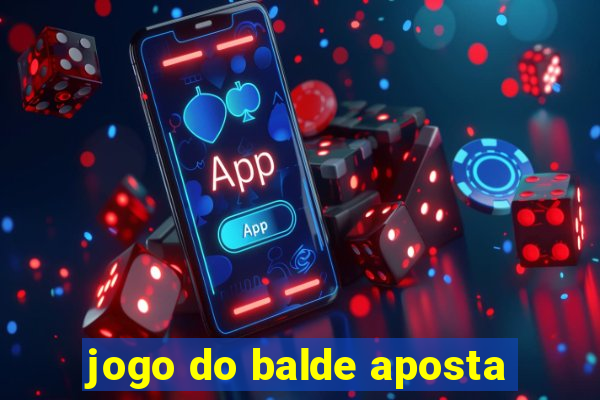 jogo do balde aposta