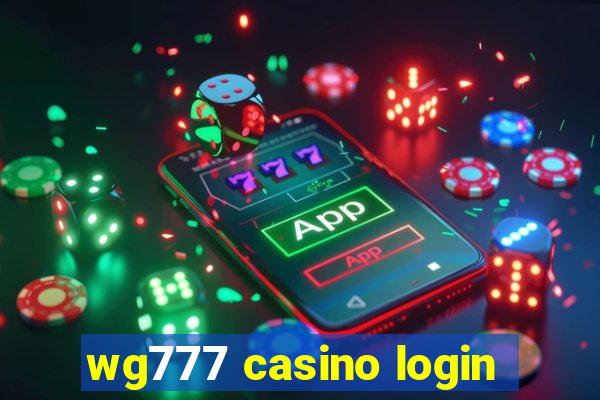 wg777 casino login