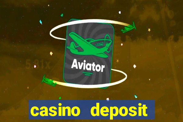 casino deposit bonus code