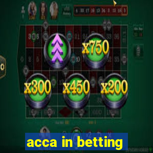 acca in betting