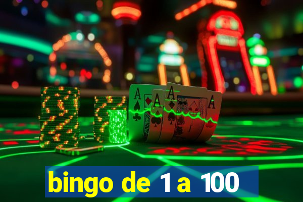 bingo de 1 a 100