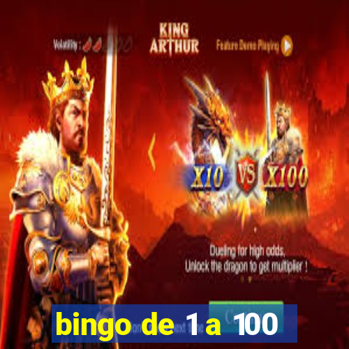 bingo de 1 a 100