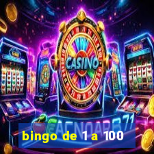 bingo de 1 a 100