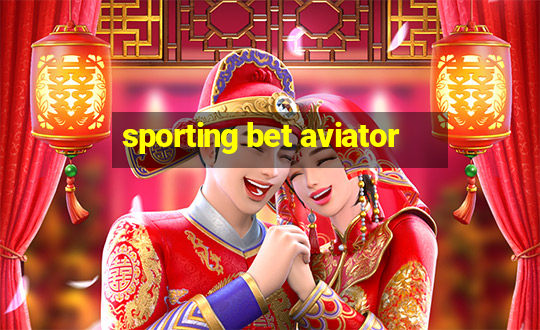 sporting bet aviator