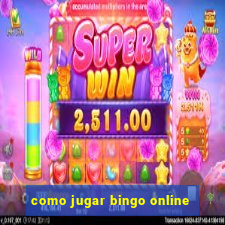 como jugar bingo online