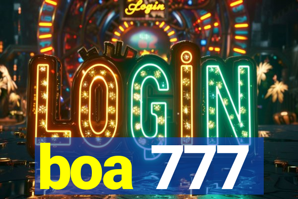 boa 777