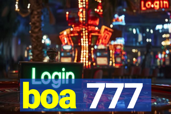 boa 777