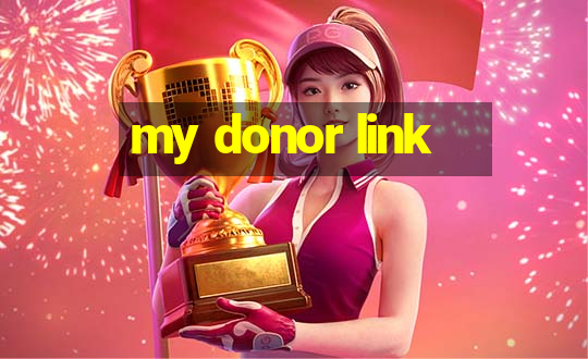 my donor link