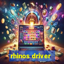 rhinos driver