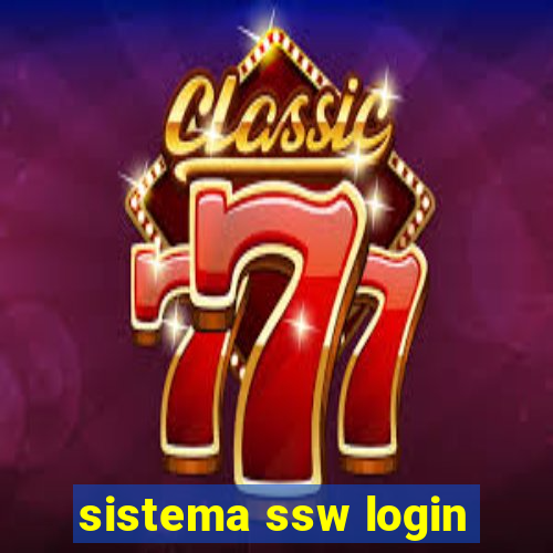 sistema ssw login