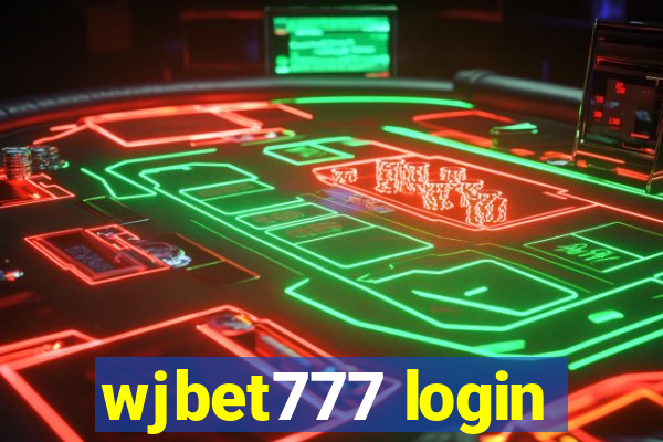 wjbet777 login